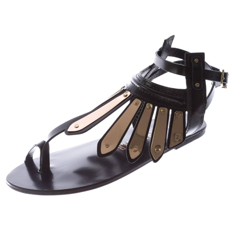Ivy Kirzhner Women's Woven Leather Soleil Thong Sandals